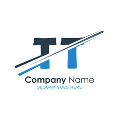 initial monogram logo with letter style design