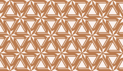 Template with geometric pattern. Vector Seamless illustration. Triangles style.