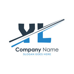 initial monogram logo with letter style design