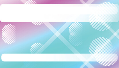 Abstract Background with Lines, Circle. Design For Your Header Page, Ad, Poster, Banner. Vector Illustration with Color Gradient.