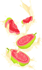 Fresh Fruit Illustration