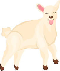 Illustration of farm animals