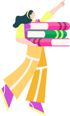 Flat Style Character Illustration