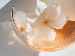 Delicate Jasmine Tea Close-Up