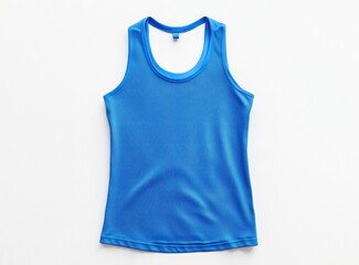 Cobalt blue athletic tank top