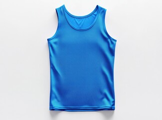 Cobalt blue athletic tank top