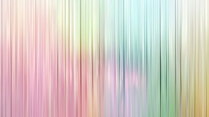 Obraz premium Seamless Iridescent Rainbow Corrugated Ribbed Glass Background, Soft Pastel Holographic Unicorn Foil Abstract 3D Rendering, Modern and Trendy Design