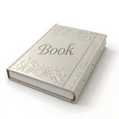 Fototapeta premium Book on white background