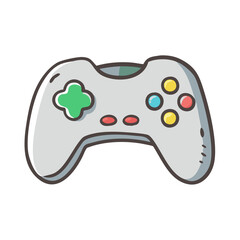 game controller icon, game controller vector illustration-simple illustration of game controller, perfect for game controller logos and icons © Md