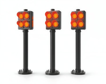 Toy Traffic Lights Set