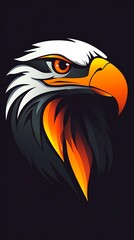 Obraz premium Eagle Portrait Art