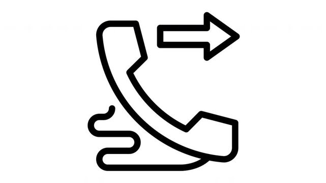 outgoing call animated icon