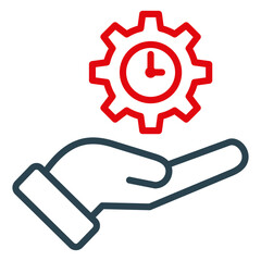 Obraz premium Time Management Icon