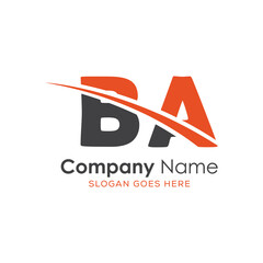 initial monogram logo with letter style design