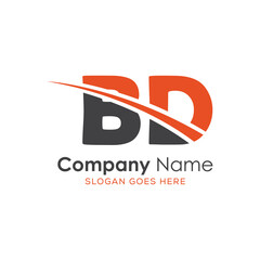 initial monogram logo with letter style design