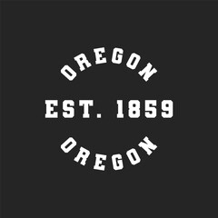 Oregon Perfect for t shirt design