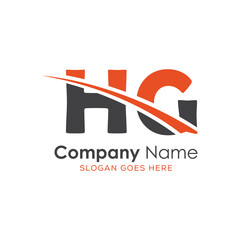 initial monogram logo with letter style design