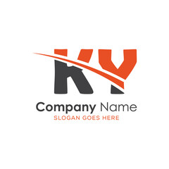 initial monogram logo with letter style design