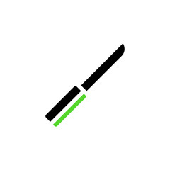 Abstract Cutlery Simple Minimalist Icon Element
