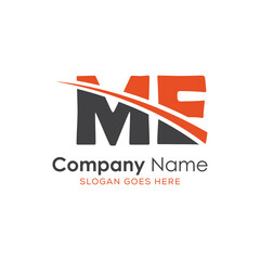 initial monogram logo with letter style design