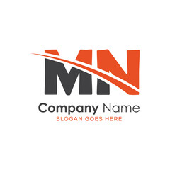 initial monogram logo with letter style design