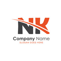 initial monogram logo with letter style design