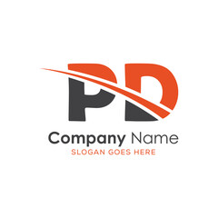 initial monogram logo with letter style design