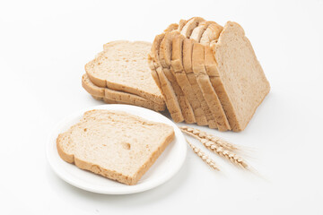 A staple bread made by mixing yeast into flour, kneading it, and baking it.