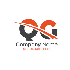 initial monogram logo with letter style design