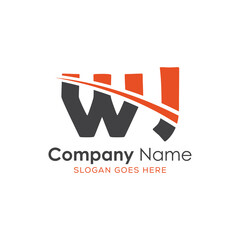 initial monogram logo with letter style design