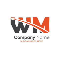 initial monogram logo with letter style design