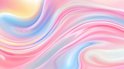 Obraz premium A mesmerizing abstract swirl of pastel colors.