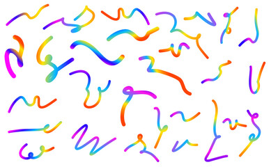 Abstract Expression of Color in Wild Motion
