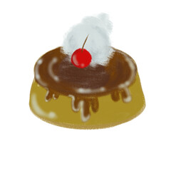 Puding gula jepang 