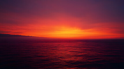Obraz premium sunset, sun, sea, sky, sunrise, ocean, water, nature, orange, red, horizon, landscape, clouds, beach, summer, sundown, dawn, yellow, evening, light, cloud, dusk, color, reflection, travel