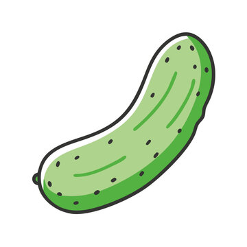 recommend clip art: pickled cucumber icon, pickled cucumber vector illustration-simple illustration of pickled cucumber, perfect for pickled cucumber logos and icons