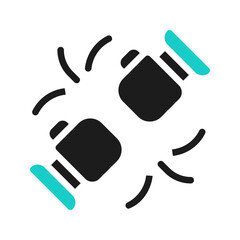 Modern Minimalist Two Toasts Drink Celebration Design