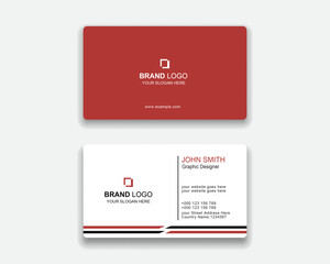 Obraz premium Creative Business Card comes with a normal colored background, and can be used for almost any kind of company, or even personal use.