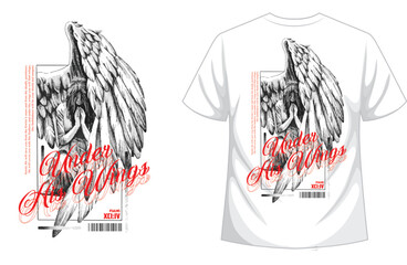 Christian bible verse t shirt design illustration vector