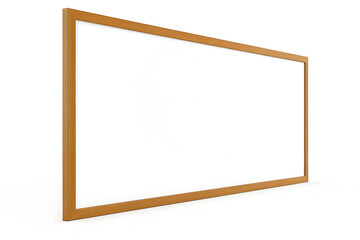 Blank Wooden Frame Ready for Display