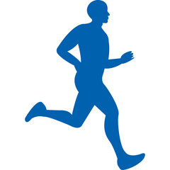 Running Silhouete