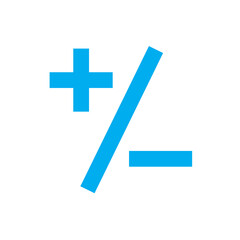 plus minus sign