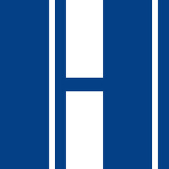 Initial Letter H Logo Element Set
