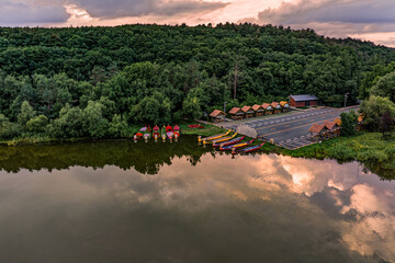 Mushroom Square, Jingyuetan National Forest Park, Changchun, China
