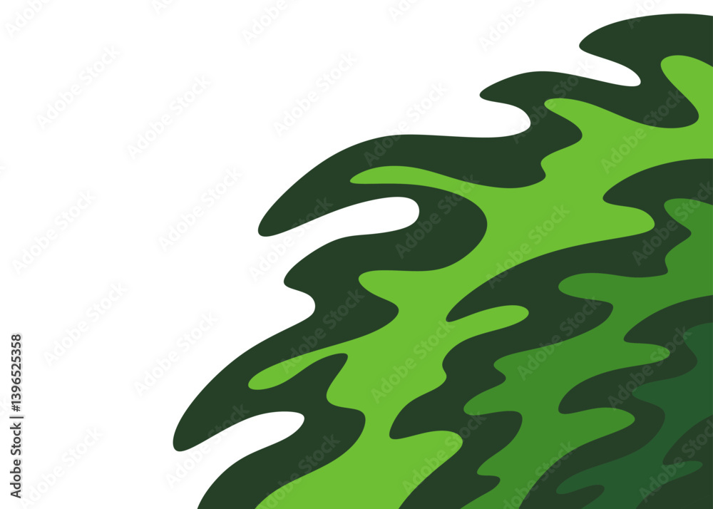 Aufkleber abstract background with gradient wavy line pattern and with some copy space area