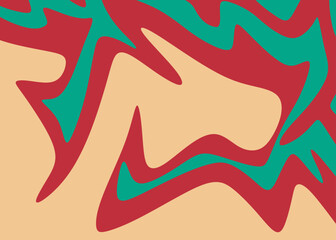Abstract background with gradient wavy line pattern and with some copy space area