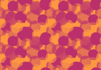 Abstract seamless paint spots oil pattern for wrapping paper and fabrics