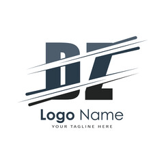 initial monogram logo with letter style design