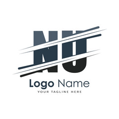 initial monogram logo with letter style design