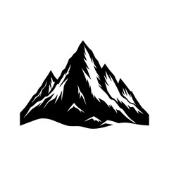 Mountain Silhouette vector illustration
